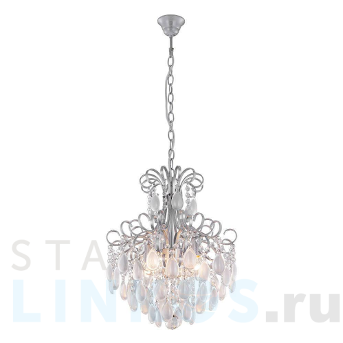 Купить с доставкой Подвесная люстра Crystal Lux Sevilia SP4 Silver в Туле