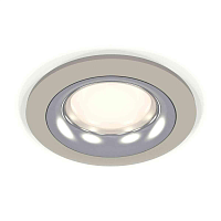 Купить Комплект встраиваемого светильника Ambrella light Techno Spot XC7623003 SGR/PSL серый песок/серебро полированное (C7623, N7012) в Туле