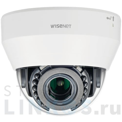 Купить с доставкой IP камера Wisenet LND-6070R с WDR 120 дБ, вариообъективом, ИК-подсветкой в Туле