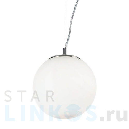 Купить с доставкой Подвесной светильник Ideal Lux Mapa Sp1 D20 Bianco 009148 в Туле