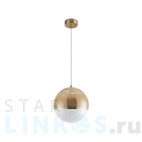 Купить с доставкой Подвесной светильник Crystal Lux Optima SP1 Gold D200 в Туле