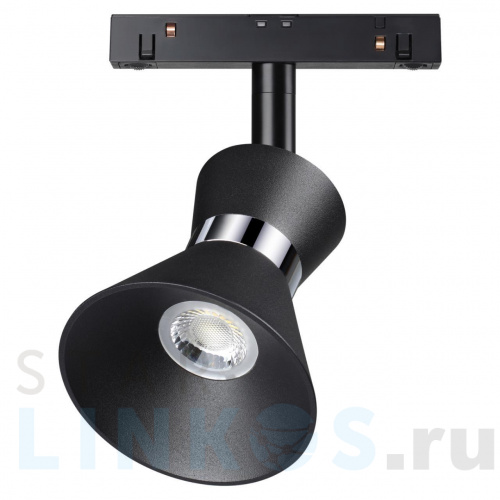 Купить с доставкой Трековый низковольтный светодиодный светильник Novotech Shino Flum 358400 в Туле