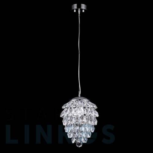 Купить с доставкой Подвесной светильник Crystal Lux Charme SP1+1 Led Chrome/Transparent в Туле