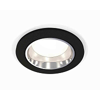 Купить Комплект встраиваемого светильника Ambrella light Techno Spot XC6513003 SBK/PSL черный песок/серебро полированное (C6513, N6112) в Туле