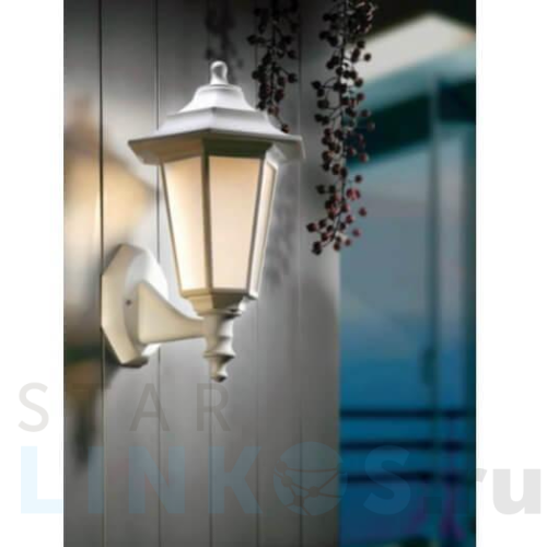 Купить с доставкой Уличный настенный светильник Horoz Begonya-1 белый 400-020-117 HRZ00002208 в Туле фото 2