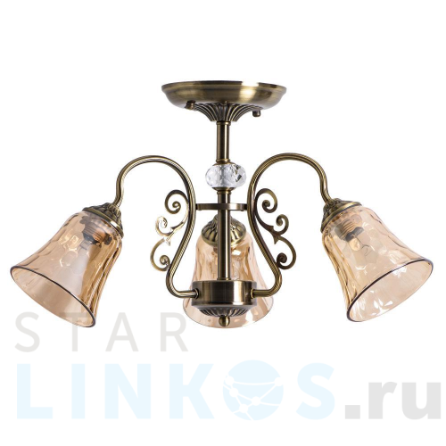 Купить с доставкой Потолочная люстра Arte Lamp Nicole A2702PL-3AB в Туле