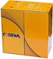 Купить Кабель для компьютерных сетей CADENA UTP4-CAT5e (24 AWG) PL, медный, внешний, черный, 305 м в Туле