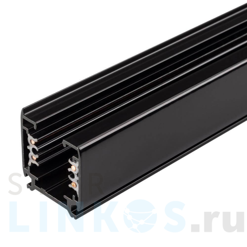 Купить с доставкой Шинопровод трехфазный Arlight LGD-4TR-Track-1000-BK-M 028358(1) в Туле