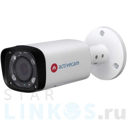 Купить с доставкой Сетевая камера ActiveCam AC-D2123WDZIR6 с motor-zoom x5 и ИК-подсветкой до 60 м в Туле
