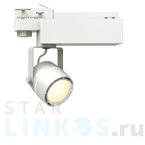 Купить с доставкой Трековый светодиодный светильник Uniel ULB-M08H-24W/WW White UL-00002361 в Туле