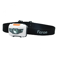 Купить Налобный светодиодный фонарь Feron TH2302 на батарейках 70х20 120 лм 41681 в Туле