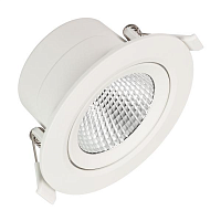 Купить Встраиваемый светодиодный светильник Arlight LTD-Polar-Turn-R105-10W Warm3000 032867 в Туле