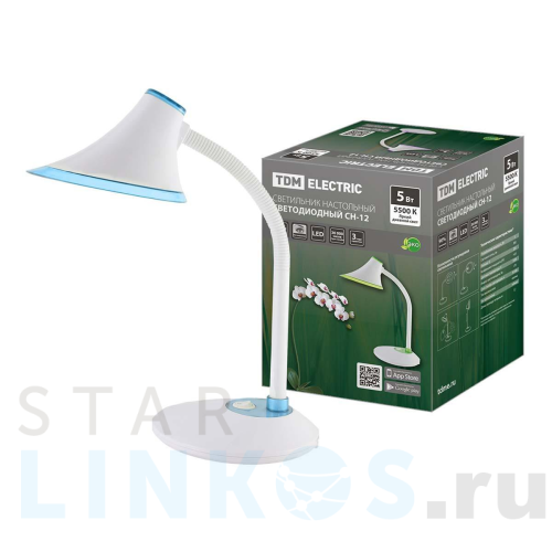 Купить с доставкой Настольная лампа TDM Electric СН-12 SQ0337-0090 в Туле