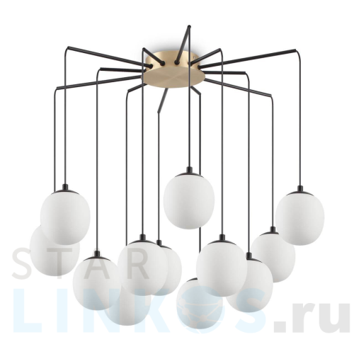 Купить с доставкой Подвесная люстра Ideal Lux Rhapsody SP12 236957 в Туле