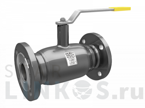 Купить с доставкой Кран шаровой стальной фланцевый Ду125 Ру25 полнопроходной в Туле фото 2