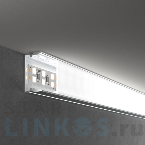 Купить с доставкой Профиль накладной алюминиевый для LED ленты Elektrostandard LL-2-ALP018 a062731 в Туле