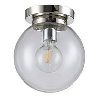 Купить Потолочный светильник Crystal Lux Mario PL1 D200 Nickel/Transparente в Туле