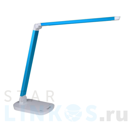 Купить с доставкой Настольная лампа Uniel TLD-521 Blue/LED/800Lm/5000K/Dimmer 10084 в Туле