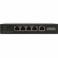 Купить OSNOVO SW-8050/DB: 4-портовый неуправляемый PoE коммутатор Gigabit Ethernet + удлинитель в Туле