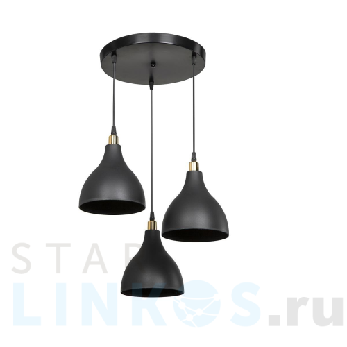 Купить с доставкой Подвесная люстра Toplight Marjory TL1615H-03BK в Туле