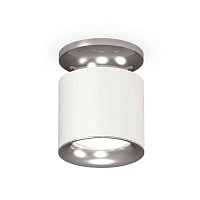 Купить Комплект накладного светильника Ambrella light Techno Spot XS7401102 SWH/PSL белый песок/серебро полированное (N7927, C7401, N7012) в Туле