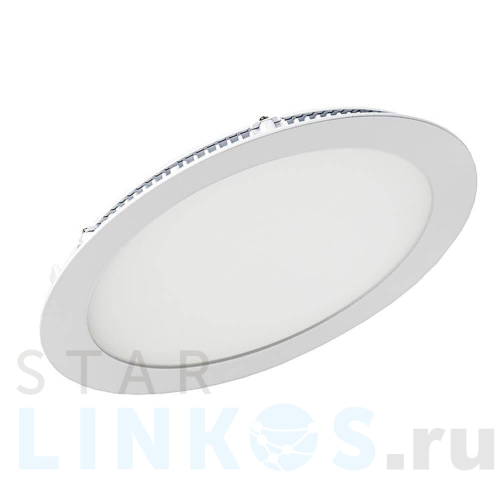 Купить с доставкой Встраиваемый светодиодный светильник Arlight DL-225M-21W Day White 020118 в Туле