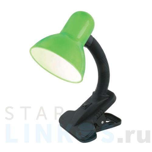 Купить с доставкой Настольная лампа Uniel TLI-222 Light Green E27 09407 в Туле
