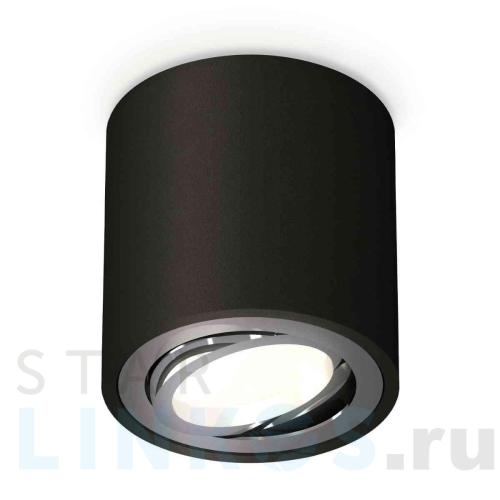 Купить с доставкой Комплект накладного светильника Ambrella light Techno Spot XS7532003 SBK/PSL черный песок/серебро полированное (C7532, N7003) в Туле