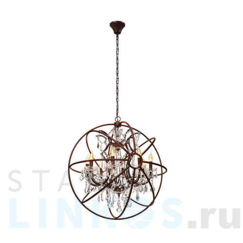 Купить с доставкой Подвесная люстра Loft IT Foucaults Orb Crystal Loft1897/8 в Туле