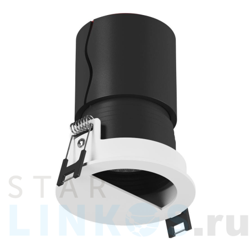 Купить с доставкой Встраиваемый светодиодный светильник DesignLed DL-SDR03PZ-12-WW 007167 в Туле