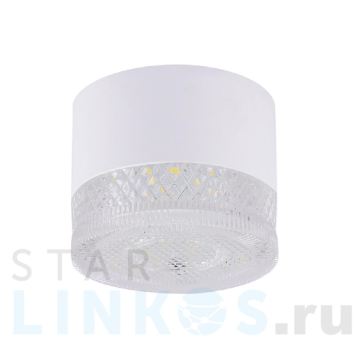 Купить с доставкой Потолочный светодиодный светильник Crystal Lux CLT 140C80 WH 4000K в Туле