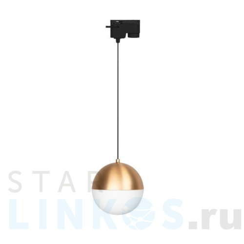 Купить с доставкой Трековый светодиодный светильник Arlight LGD-Emisfero-Track-Hang-2TR-R150-11W Warm3000 035942 в Туле