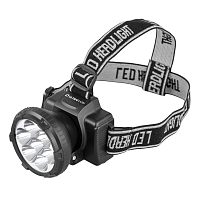 Купить Налобный светодиодный фонарь Ultraflash Headlite аккумуляторный 90х75 30 лм LED5362 11256 в Туле