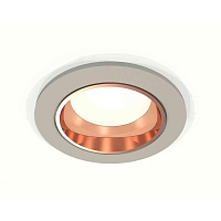 Купить Комплект встраиваемого светильника Ambrella light Techno Spot XC6514005 SGR/PPG серый песок/золото розовое полированное (C6514, N6114) в Туле