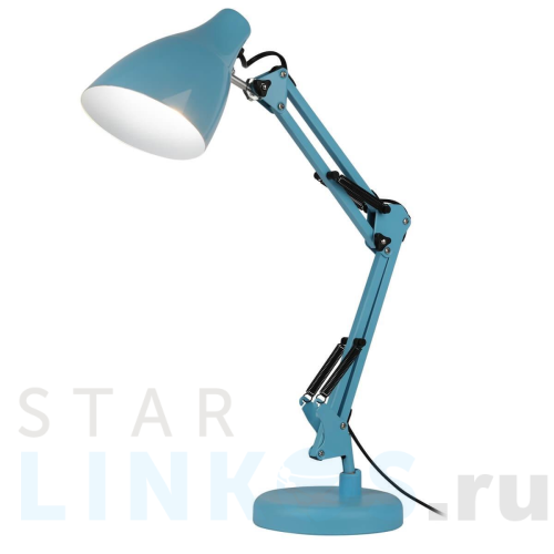 Купить с доставкой Настольная лампа ЭРА N-123-E27-40W-LBU Е27 Б0052755 в Туле