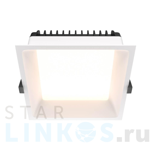 Купить с доставкой Встраиваемый светодиодный светильник Maytoni Technical Okno DL056-18W4K-W в Туле