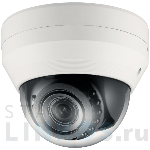 Купить с доставкой Купольная IP-камера видеонаблюдения Wisenet SND-7084RP с ИК-подсветкой и Motor-zoom в Туле фото 2