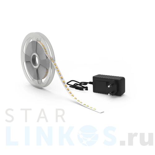 Купить с доставкой Светодиодная лента Gauss 12W/m 120LED/m 2835SMD теплый белый 5M BT070 в Туле