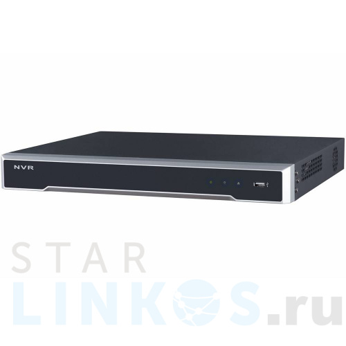 Купить с доставкой 16-канальный NVR Hikvision DS-7616NI-K2/16P c питанием камер по Ethernet до 300 м в Туле фото 2