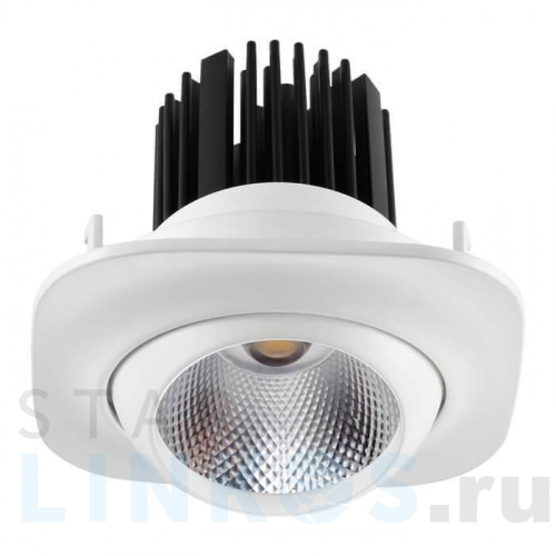 Купить с доставкой Встраиваемый светодиодный светильник Novotech Spot Drum 357696 в Туле
