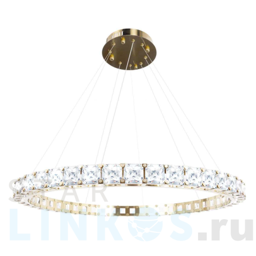 Купить с доставкой Подвесной светодиодный светильник Loft IT Tiffany 10204/1000 Gold в Туле