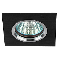 Купить Встраиваемый светильник ЭРА Алюминиевый KL57 SL/BK Б0017255 в Туле