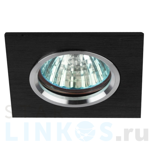 Купить с доставкой Встраиваемый светильник ЭРА Алюминиевый KL57 SL/BK Б0017255 в Туле
