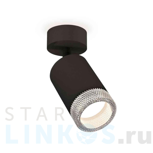 Купить с доставкой Комплект накладного светильника Ambrella light Techno Spot XM6313001 SBK/CL черный песок/прозрачный (A2210, C6313, N6150) в Туле