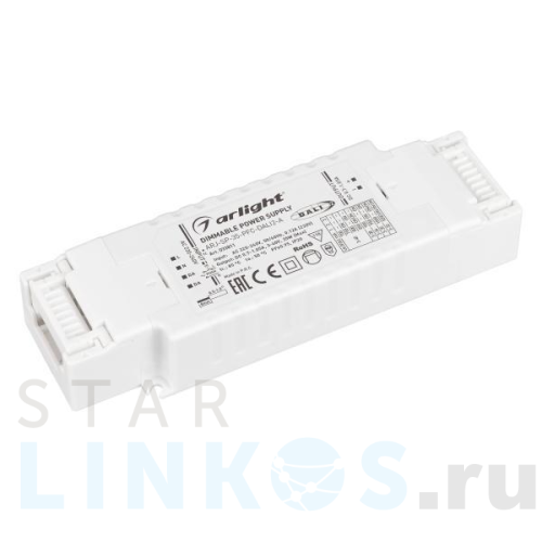 Купить с доставкой Драйвер Arlight ARJ-SP-35-PFC-Dali2-A 3-40V 35W IP20 0,7-1,05A 033811 в Туле