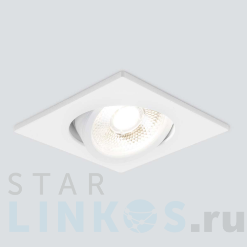 Купить с доставкой Встраиваемый светодиодный светильник Elektrostandard 15273/LED белый a056032 в Туле