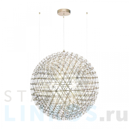 Купить с доставкой Подвесной светодиодный светильник Loft IT Raimond 9027-127 Gold в Туле