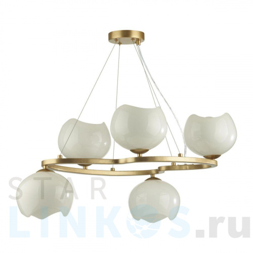 Купить с доставкой Подвесная люстра Odeon Light Modern Waterlily 4873/5 в Туле