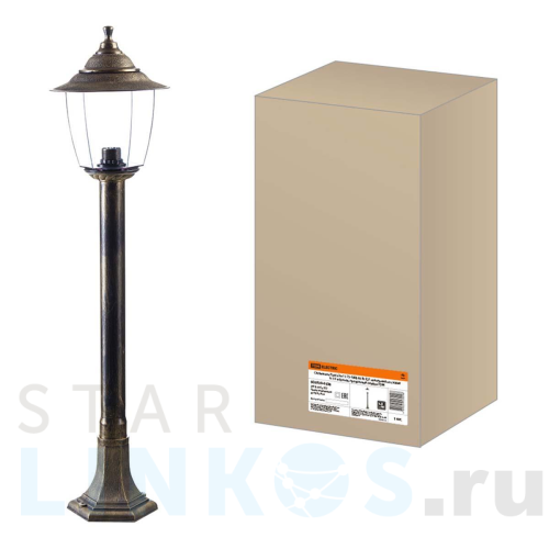 Купить с доставкой Уличный светильник TDM Electric Прага Эл-11-73-100Б SQ0330-0538 в Туле