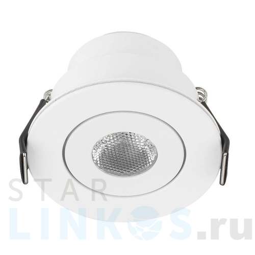 Купить с доставкой Мебельный светодиодный светильник Arlight LTM-R52WH 3W Warm White 30deg 015393 в Туле